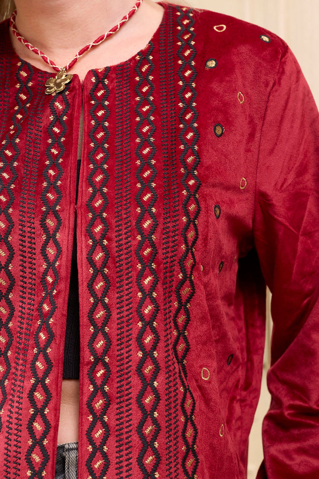 Giovanna Embroidered Dinner Jacket