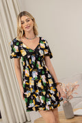 Sail Away With Me Dress In Black