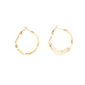 Golden Wave Earrings