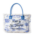 Saint Tropez Tote Bag In Blue & White