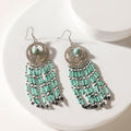 Night at Navajo Earrings in Deep Blue